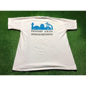 Vintage 90s Operation Restoration Repairer Of The Breach Single Stitch Tee XL